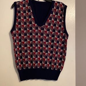 Men’s Acrylic V Neck  Sweater Vest